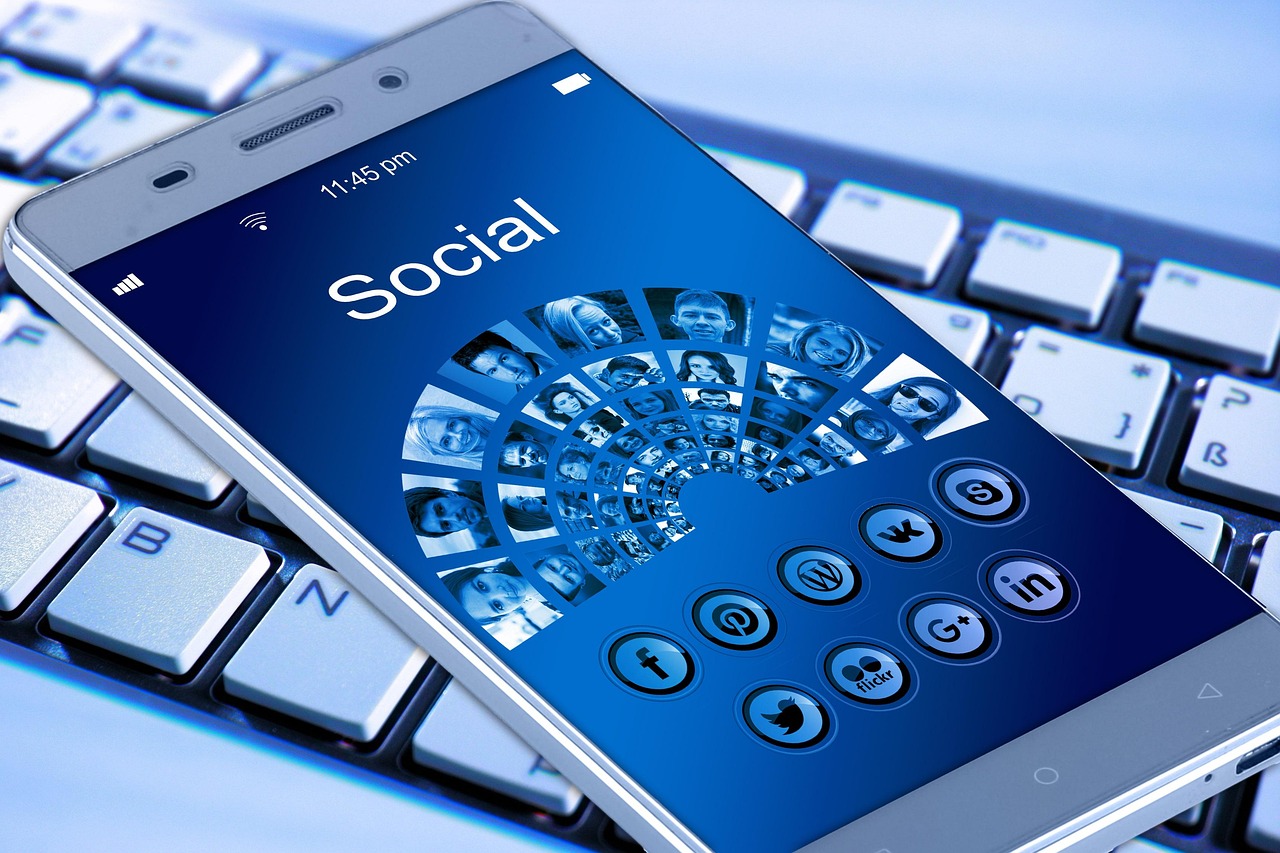 A grid of app icons on a phone screen